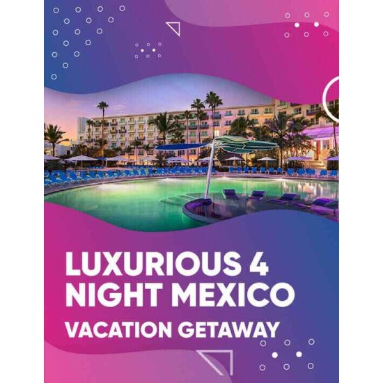 2 Nights Resort in Mexico/Carribean